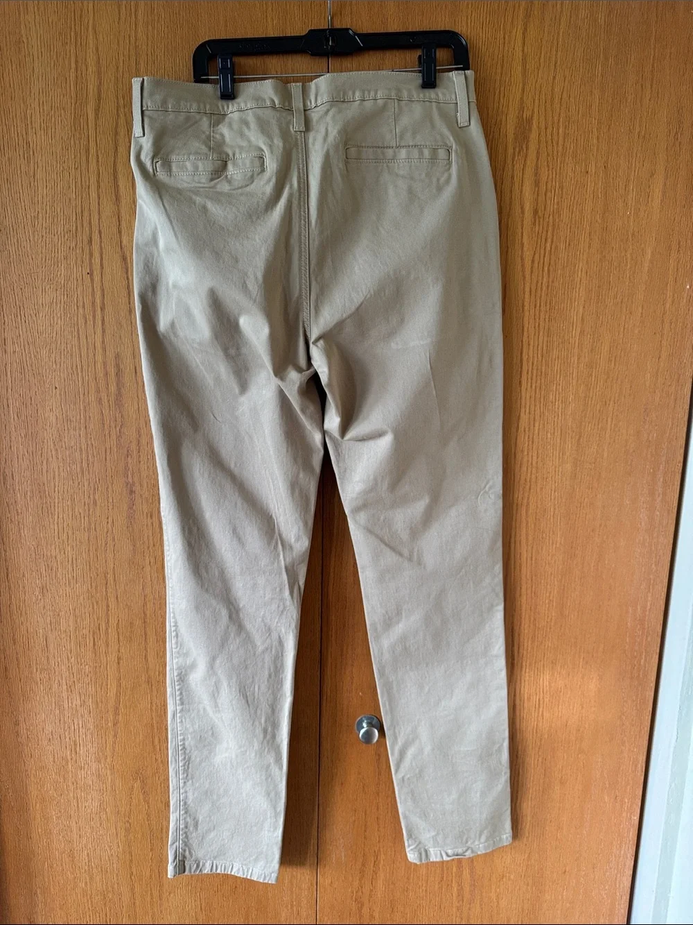 Arizona Jean Company Men’s Khaki Stretch Chinos - Light Khaki 34 x 34 Slim Fit